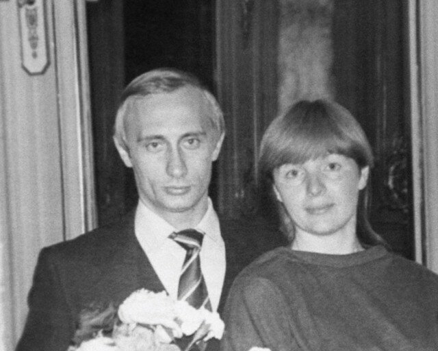 Владимир Путин и Людмила Шкребнева