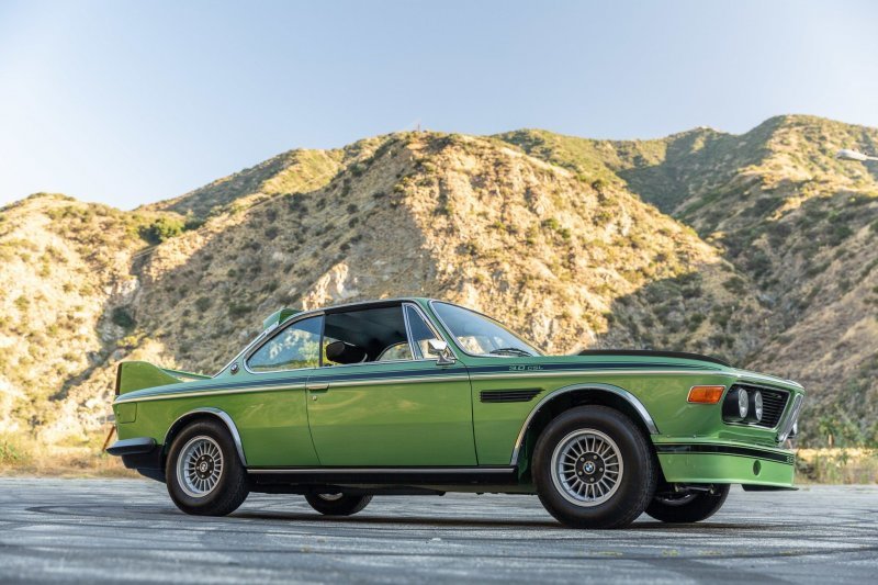 Редкий BMW 3.0 CSL в потрясающем зеленом цвете выставлен на аукцион