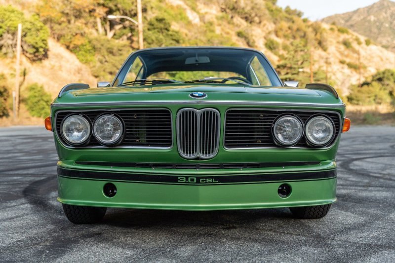Редкий BMW 3.0 CSL в потрясающем зеленом цвете выставлен на аукцион