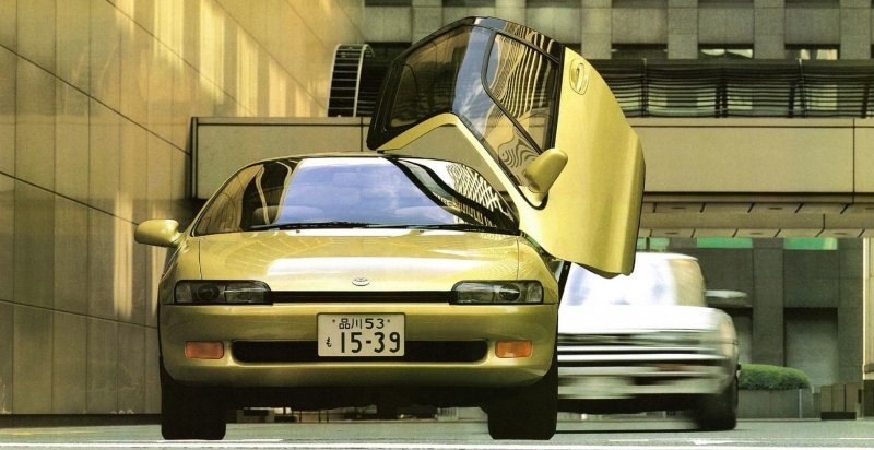 Toyota Sera 1990-1995 — Двери как у McLaren F1, но дешевле