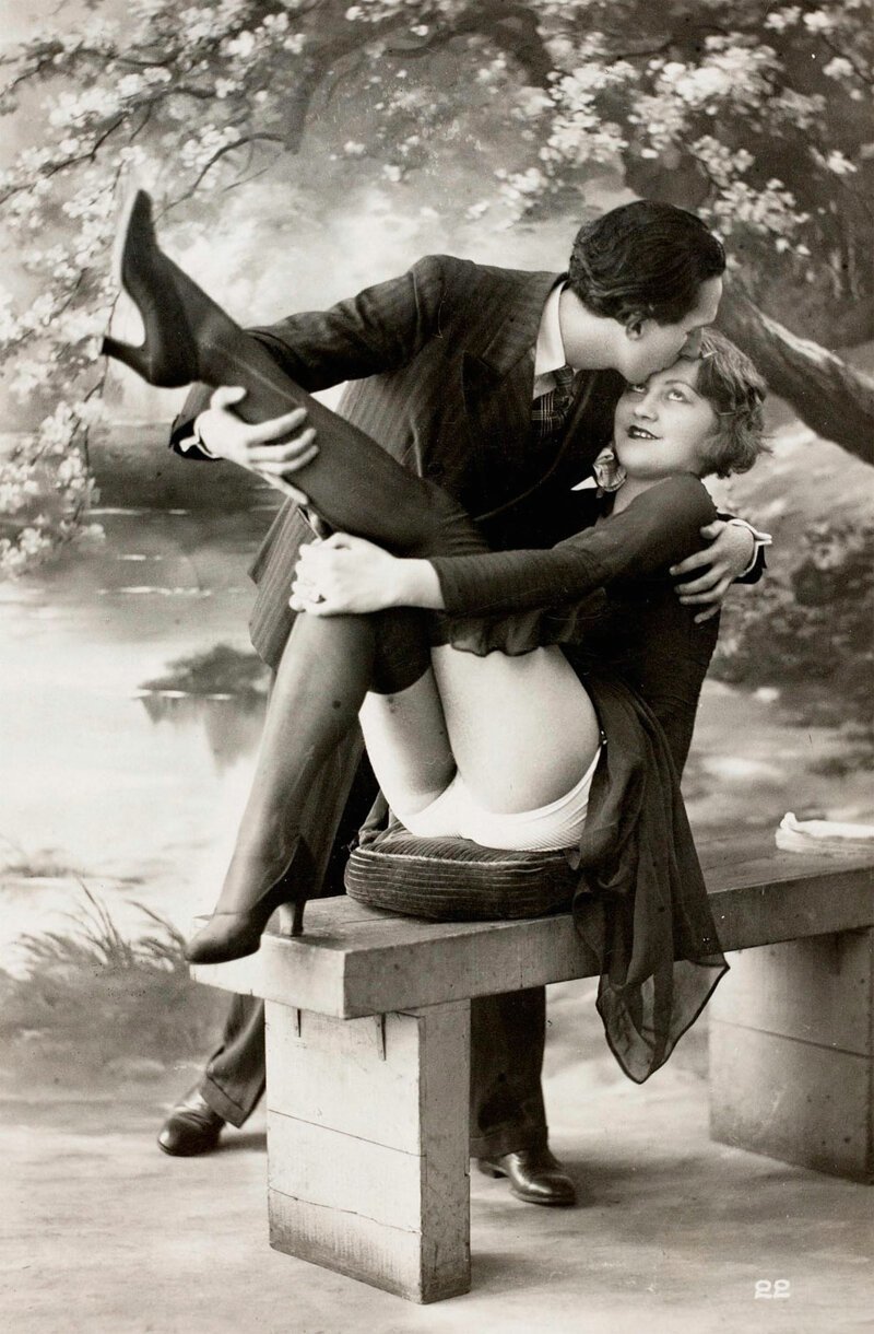 Как выглядели открытки для интимной переписки в начале 20 века