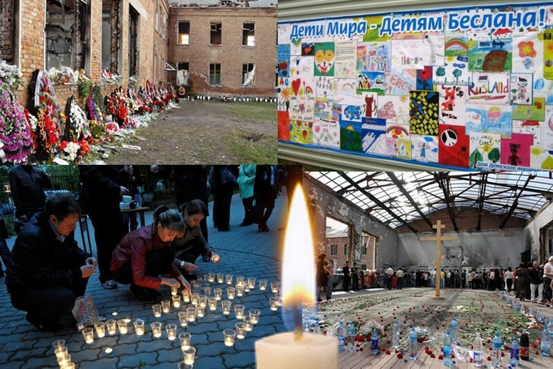 В Беслане проходит вахта памяти по жертвам теракта в школе № 1