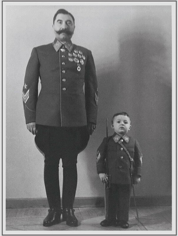 Маршал Советского Союза С.М. Будённый с сыном Сергеем.