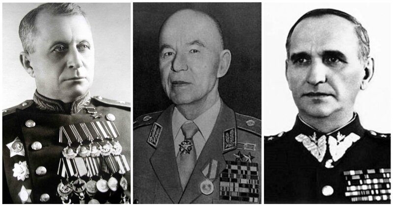 Несомненно, большая часть из военачальников были русскими и украинцами.Но Россия огромная, национальностей много. Кто же еще отметился в рядах высшего командного состава.