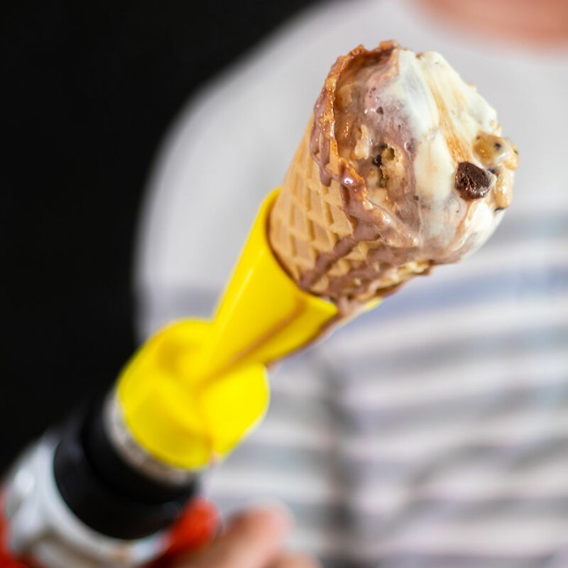 6. Коническая насадка для дрели для поедания мороженого в рожке RightRound Cone™️