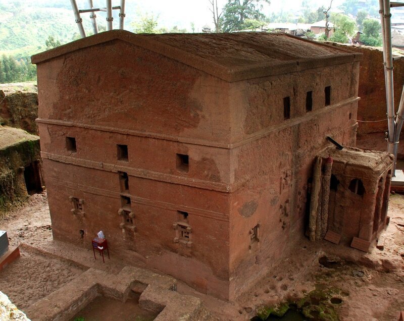 Лалибела (Lalibela). Храмы в земле