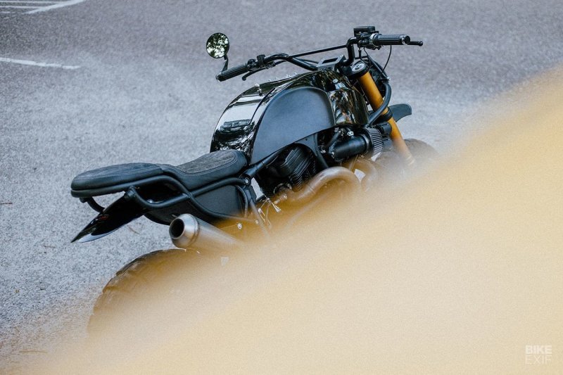 Удар молнии: скрэмблер Buell X1 от копании Moto Adonis