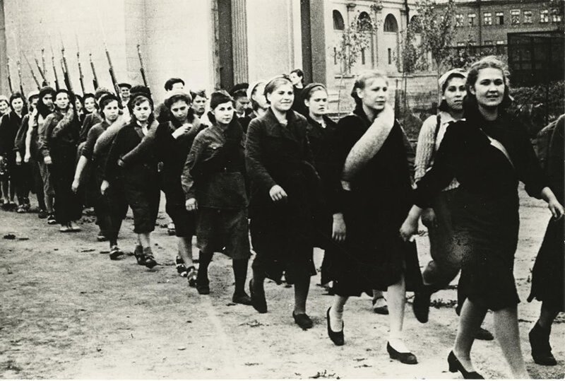 Всеобщее военное обучение, Москва, 1941 год