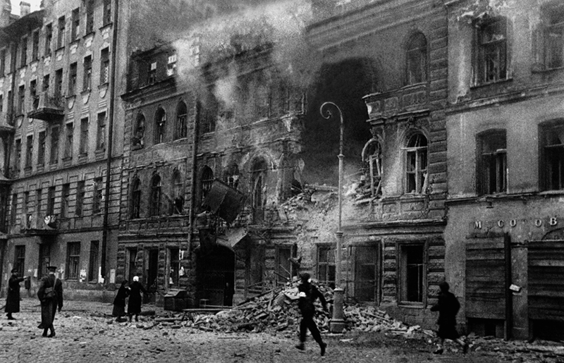 Улица Достоевского, Ленинград, 1941 год