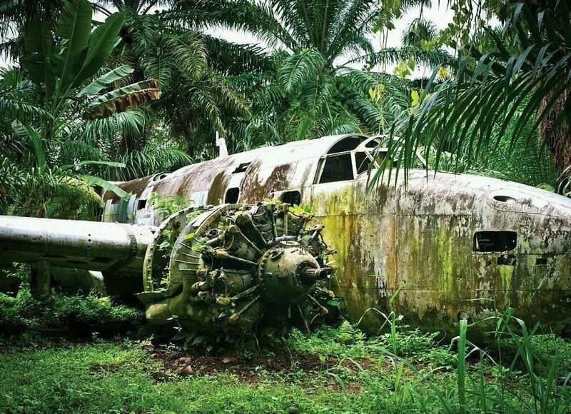 Бомбардировщик в джунглях, Папуа Новая Гвинея