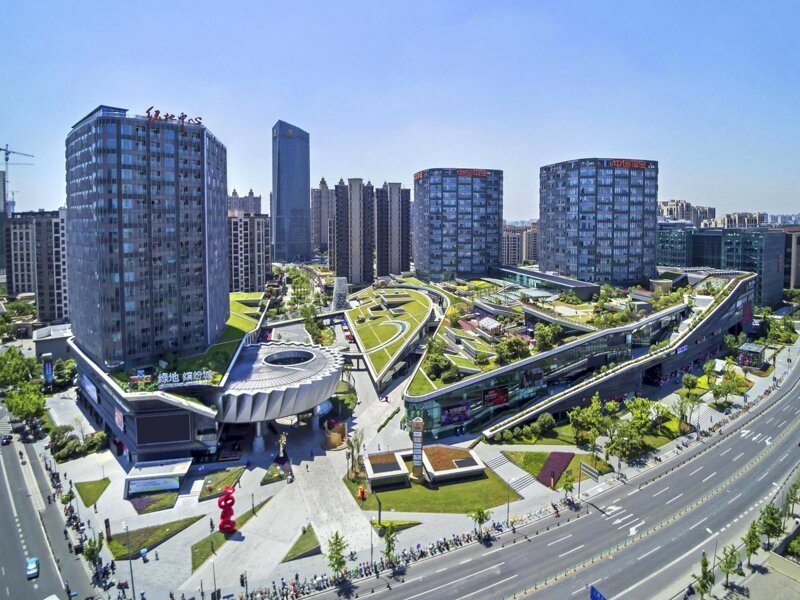 Shanghai Greenland Center — городская ферма в центре мегаполиса