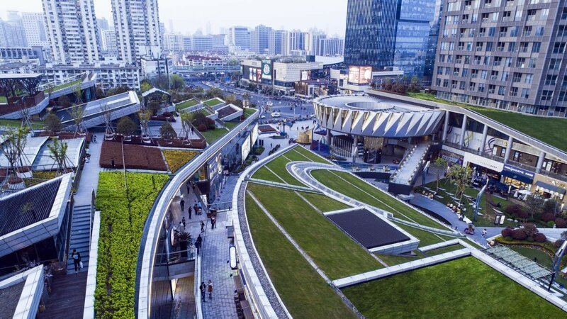 Shanghai Greenland Center — городская ферма в центре мегаполиса