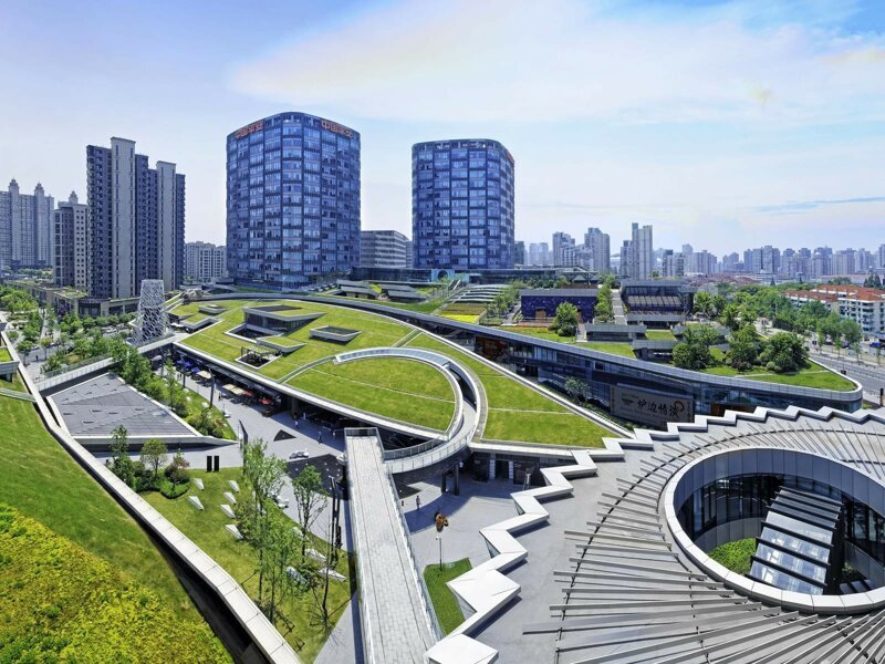 Shanghai Greenland Center — городская ферма в центре мегаполиса