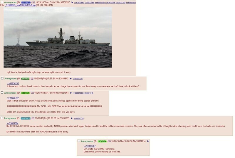 Британцы смеялись над кораблем, считая что он русский