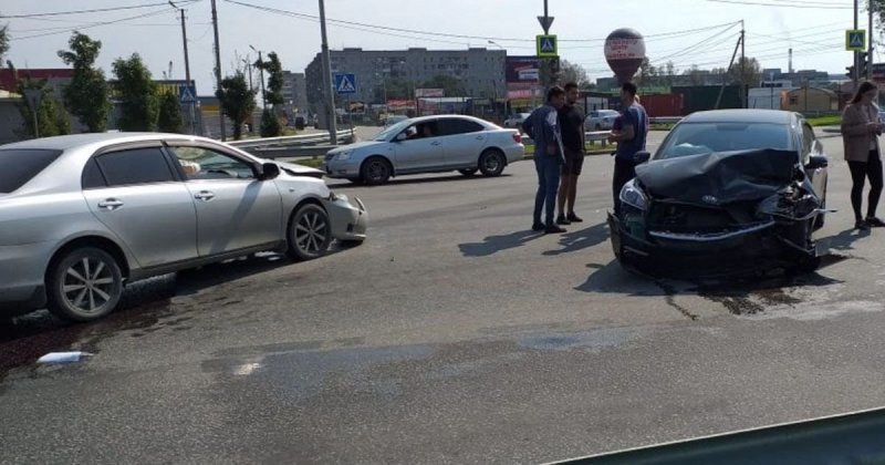 «Обоюдка» из Хабаровска: лобовое столкновение на перекрестке