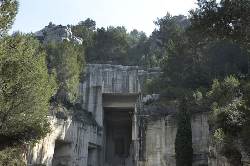Каменоломни Карьер Огней на юге Франции