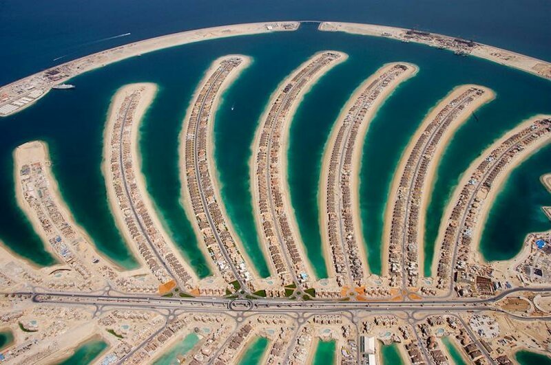 Искусственные острова в Дубае