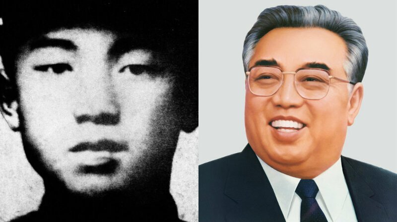 16-летний Ким Ир Сен в 1928 году.