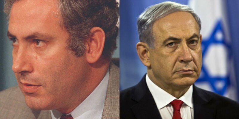 Премьер-министр Израиля Биньямин Нетаньяху в 1986 году. В то время он был послом Израиля в США.