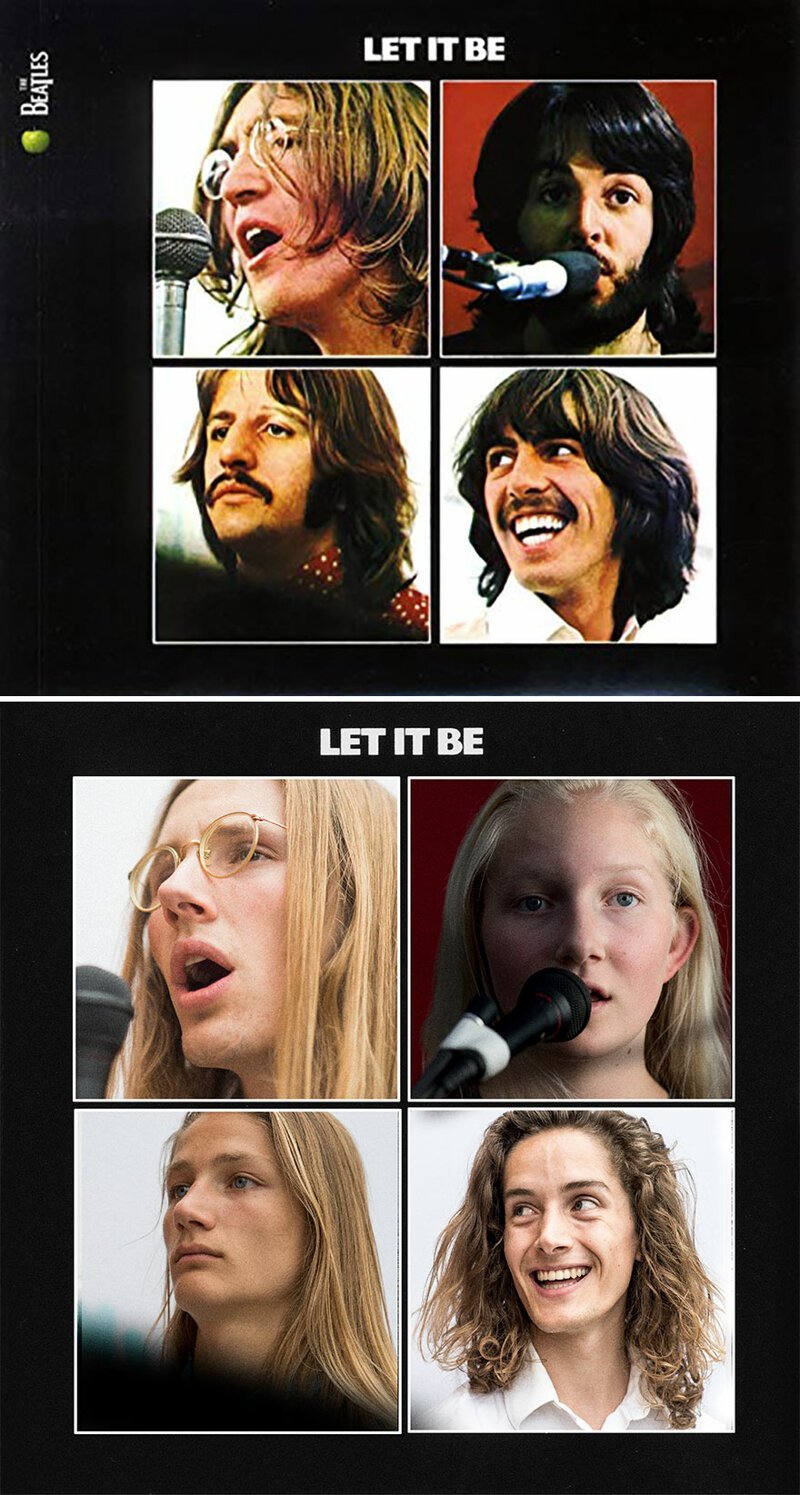 5. "Let It Be", тринадцатый и последний студийный альбом The Beatles, 1970