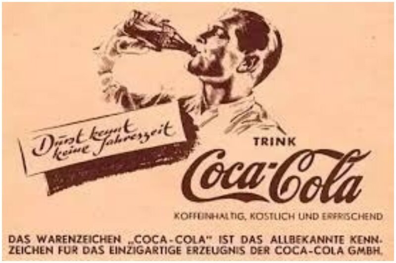 Плакат кока-кола 1926 год