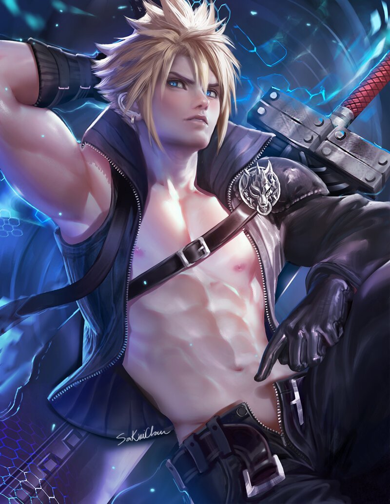 Немного арта по персонажу из Final Fantasy 7 – Самые лучшие и интересные по...