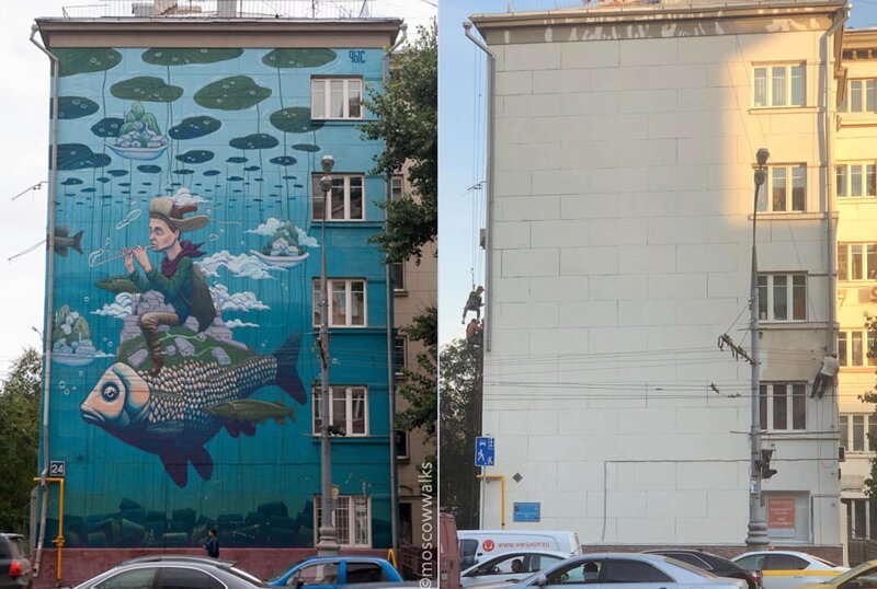 Трудная судьба граффити в России
