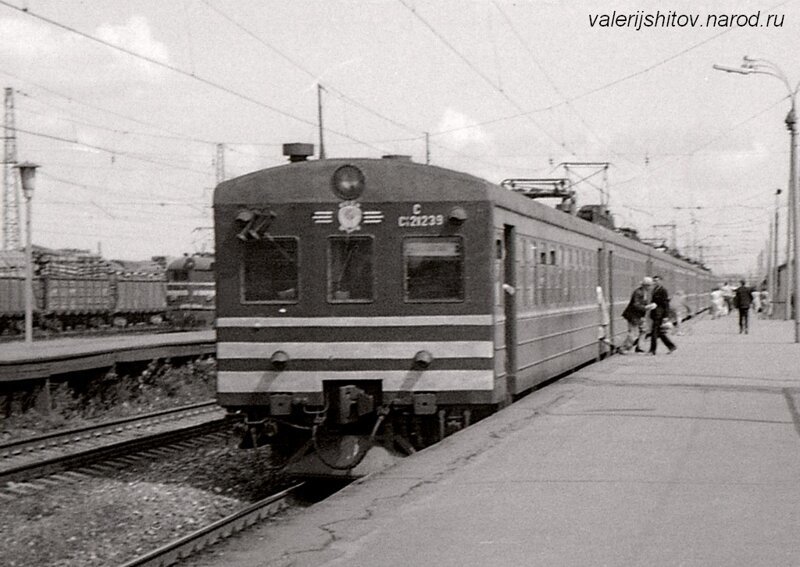 Первый электропоезд СССР - Ср3. Легенда, отработавшая 50 лет до 1997-го года!