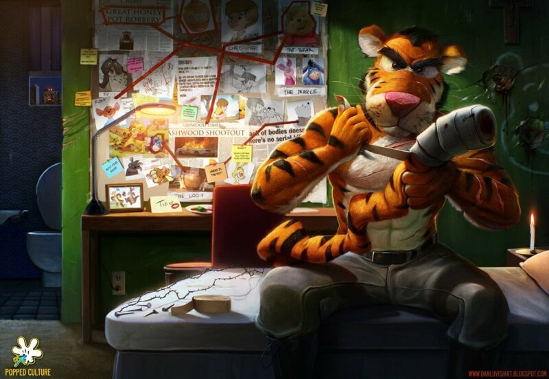 Тигра готовится к новому делу