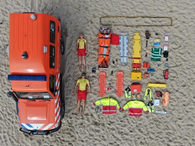Пляжная спасательная служба, Нидерланды