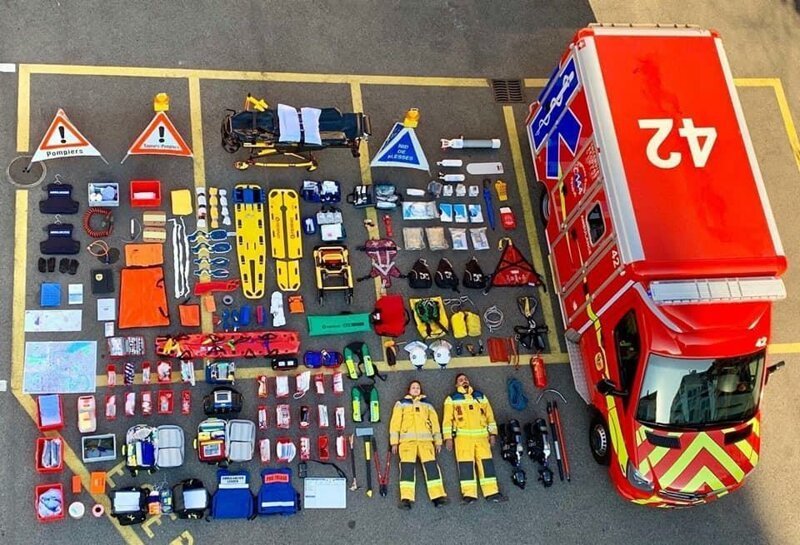 Отдел пожарной охраны Женевы, Швейцария