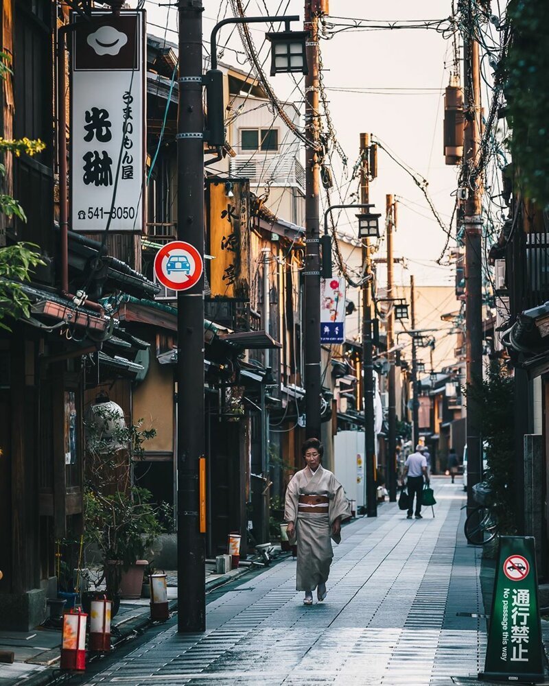Япония город Токио улицы