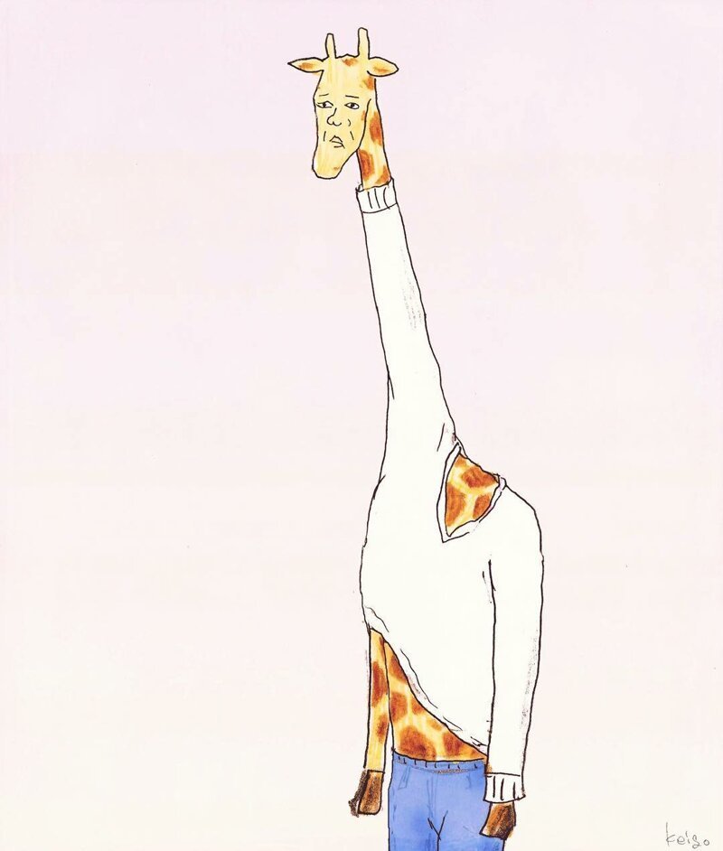 14. Жираф надел свитер