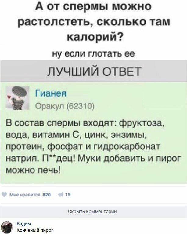 Женские ответы на мужские вопросы