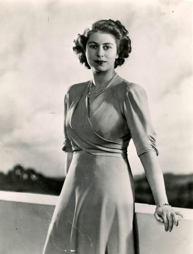 18. Принцесса Елизавета, 1947 г.
