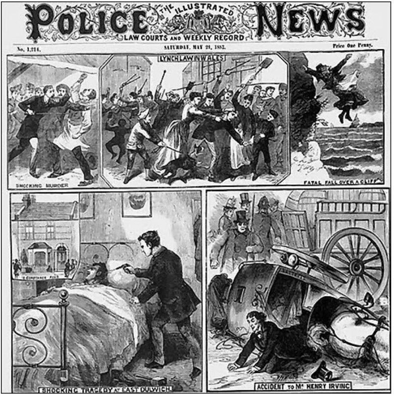 Желтая пресса викторианской эпохи
