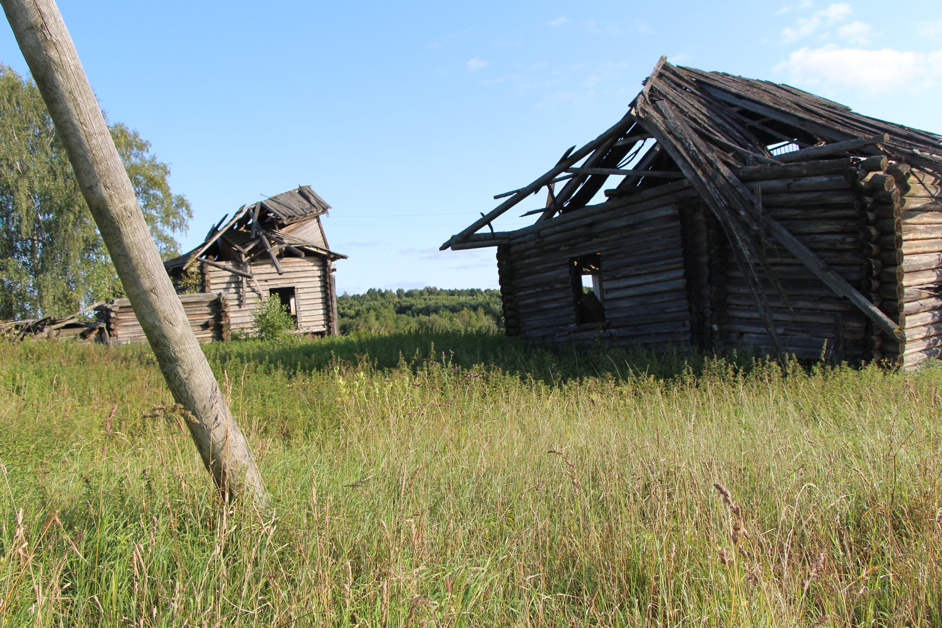 Вымирающие деревни Костромской области