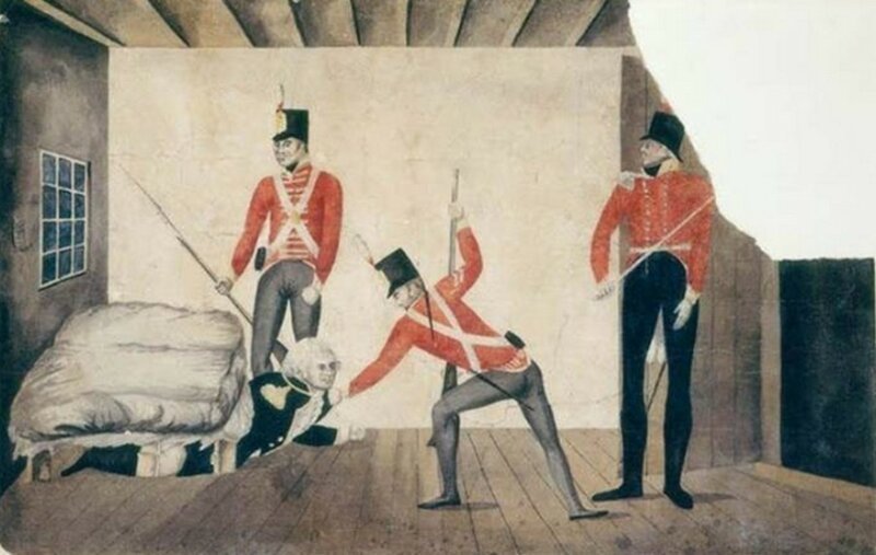 В 1808 году произошел единственный в истории Австралии бунт, который получил название "ромового"