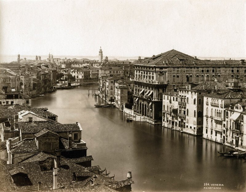  Панорама Венеции.