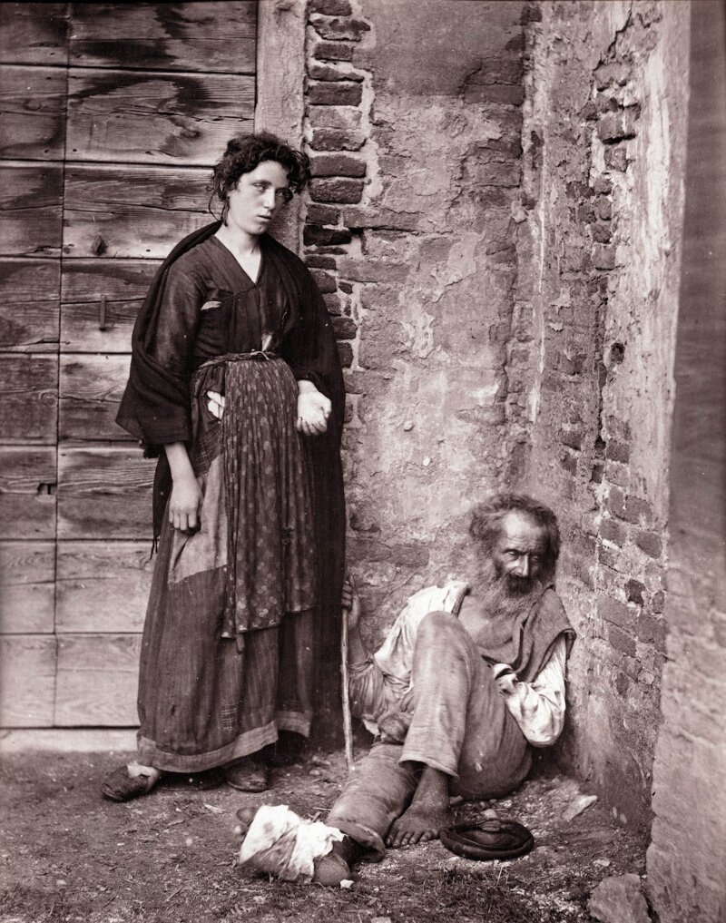  Нищие, 1870.