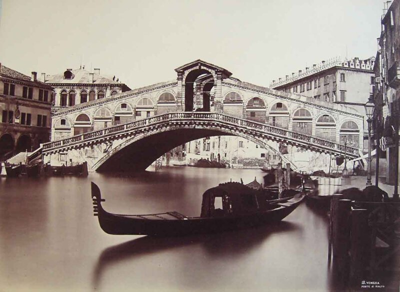 Мост Риальто, 1875.
