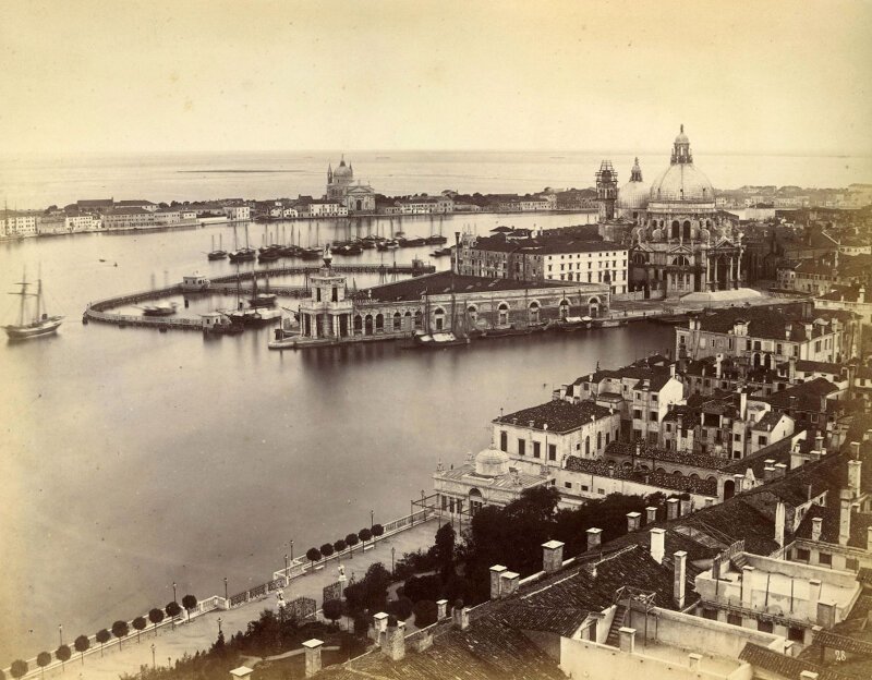 Панорама Венеции с колокольни Святого Марка.