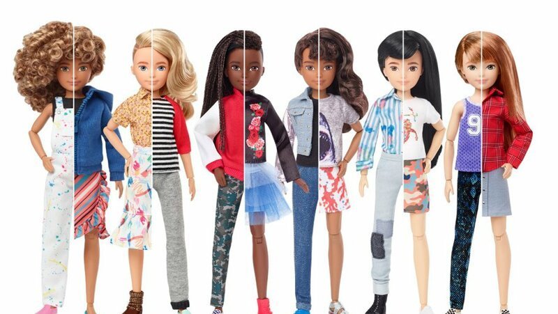 Компания Mattel выпустила "гендерно-нейтральную" куклу Барби