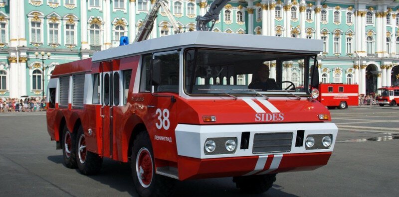 Опытный ЗИЛ-Sides VMA-30. Самый красивый советский пожарный автомобиль
