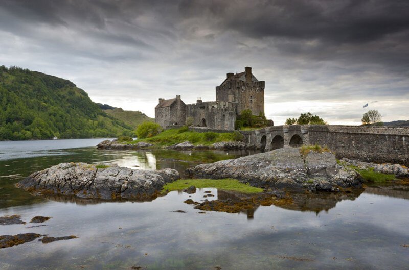Замок Эйлен-Донан, Шотландия.