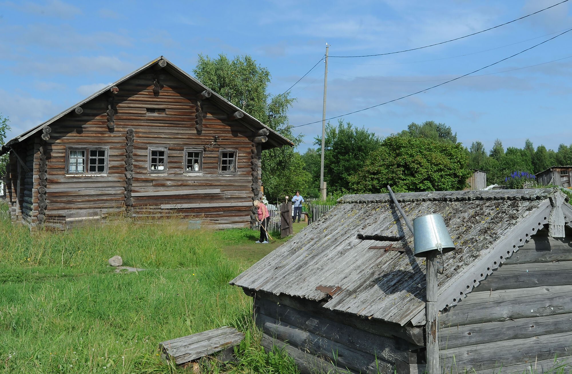 Деревня Кинерма Карелия Фото