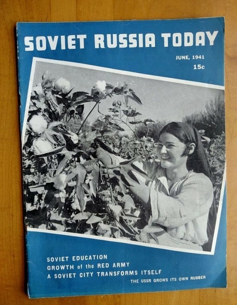 3. Выпуск журнала «Soviet Russia Today» за июнь 1941 года