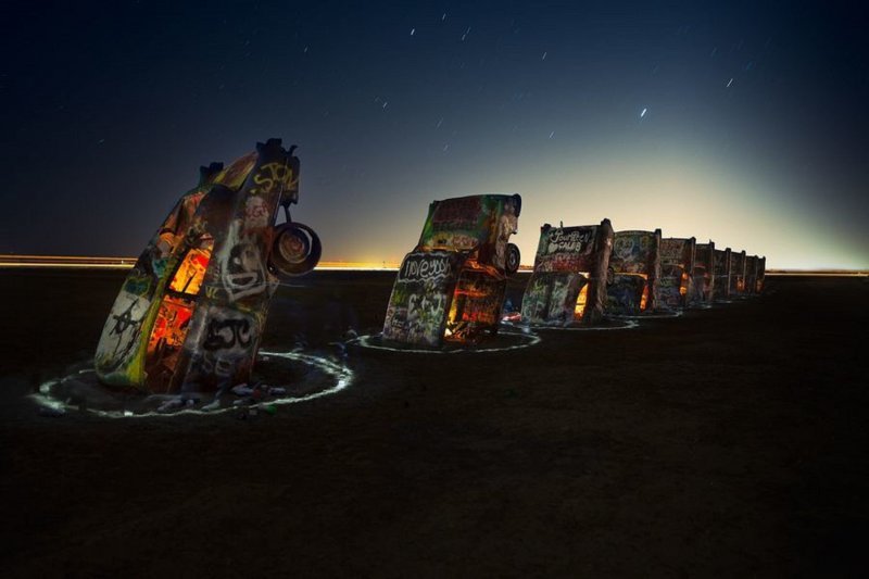 "Ранчо Кадиллак" — Необычный памятник Американской мечте