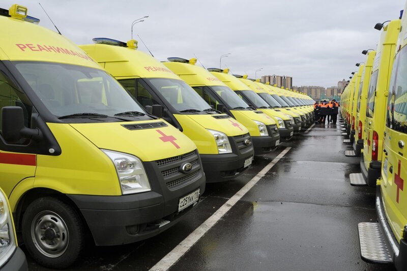  Районы Татарстана получили 70 новых машин скорой помощи