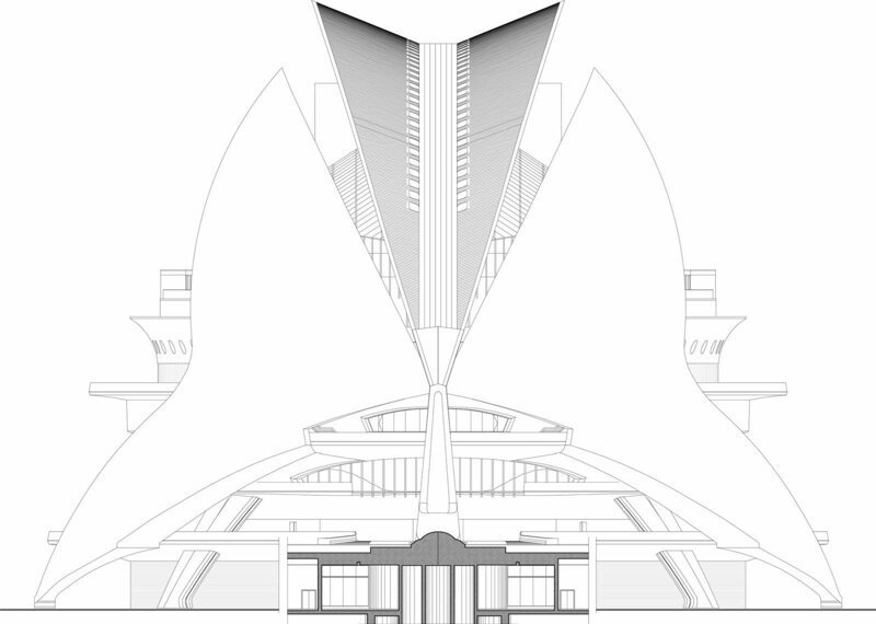 Необыкновенная архитектура оперного театра Валенсии